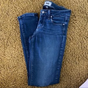 Paige skinny jeans